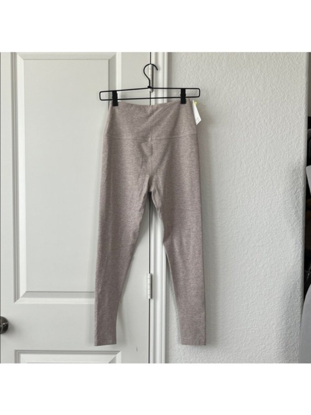 Spacedye Caught In The Midi High Waisted Legging Oatmeal